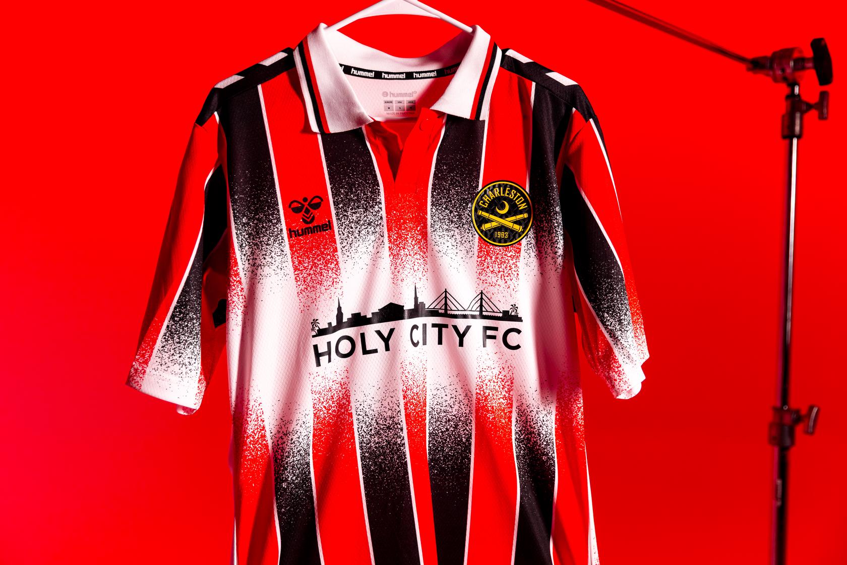 lilLilly リメイクシャツ 赤 フリル付き サッカーシャツ 9 96 Anniversary Third Kit – Charleston Battery Team Store