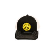 Richardson Embroidered Hat Black and White